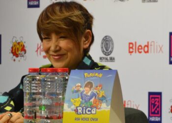 Rica Matsumoto, the Voice Behind Pokémon's Ash Ketchum, at Hamley's in Dubai Mall