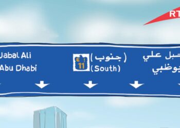 Guide to Understanding Dubai's Colour-Coded Street Signs