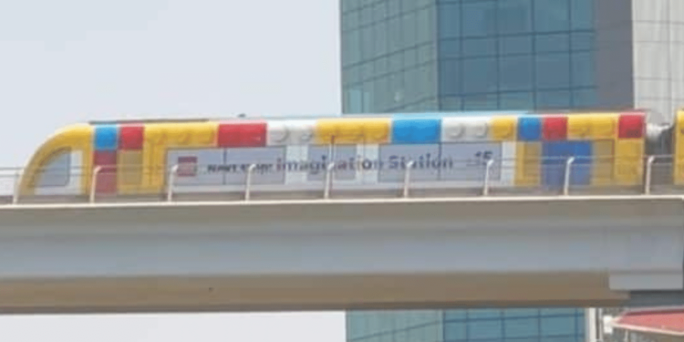 LEGO Themed Dubai Metro Celebrates 15th Anniversary